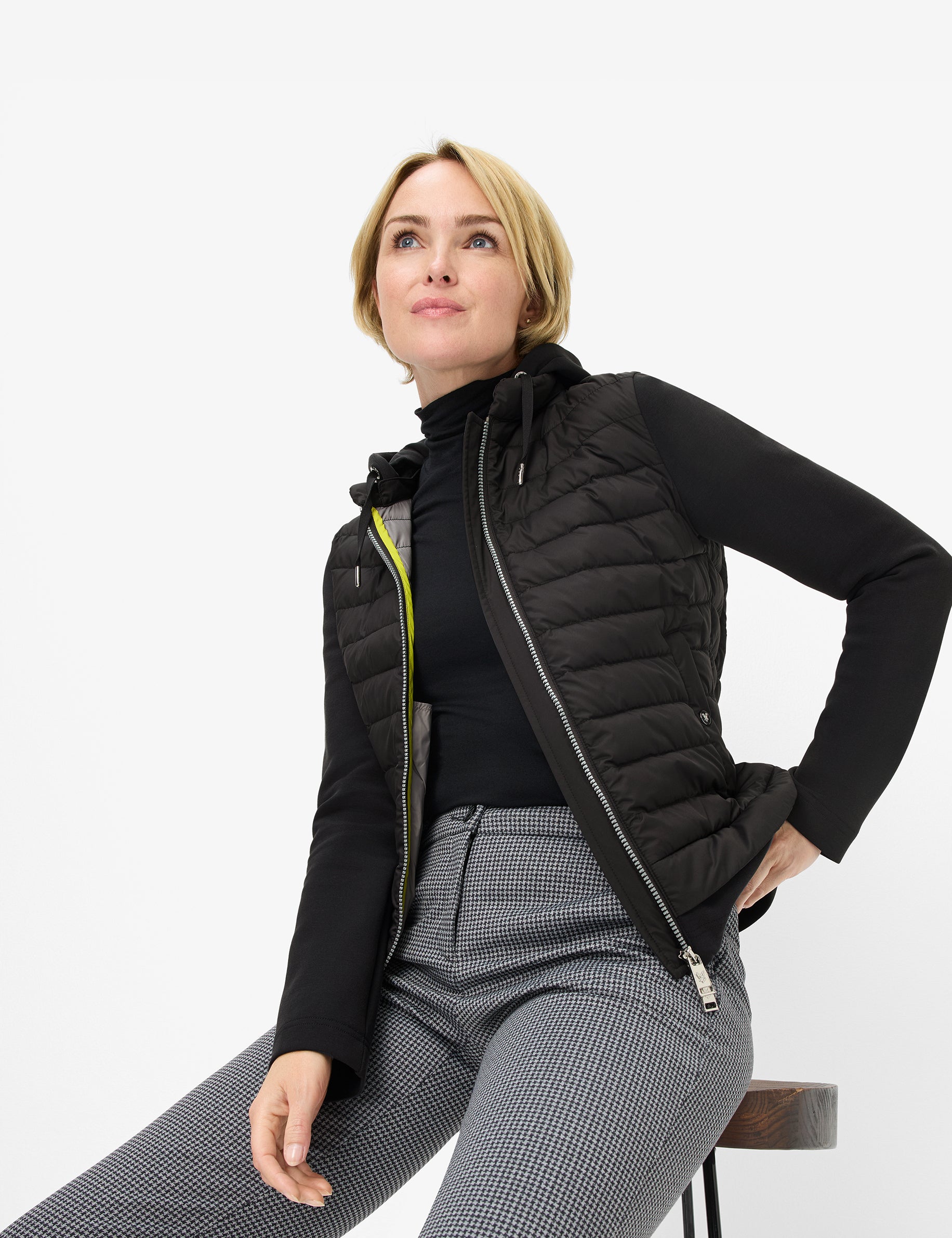 Rome gewatteerde jas