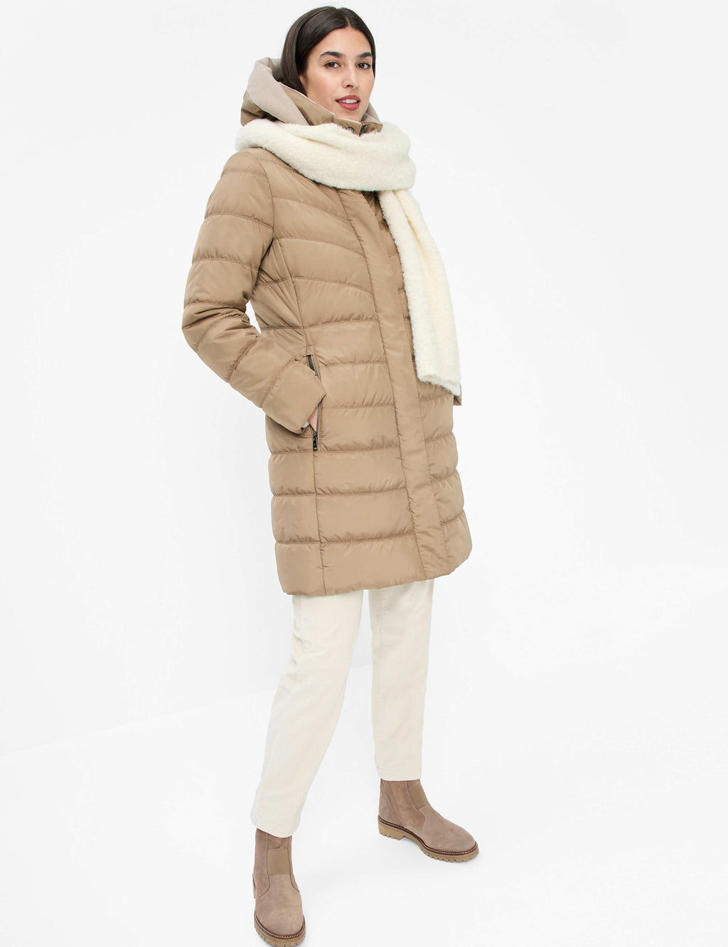 Gewatteerde jas Praag