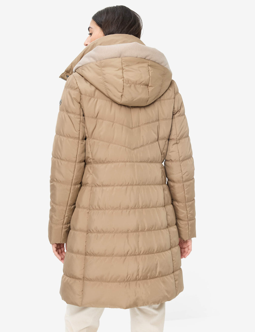 Gewatteerde jas Praag