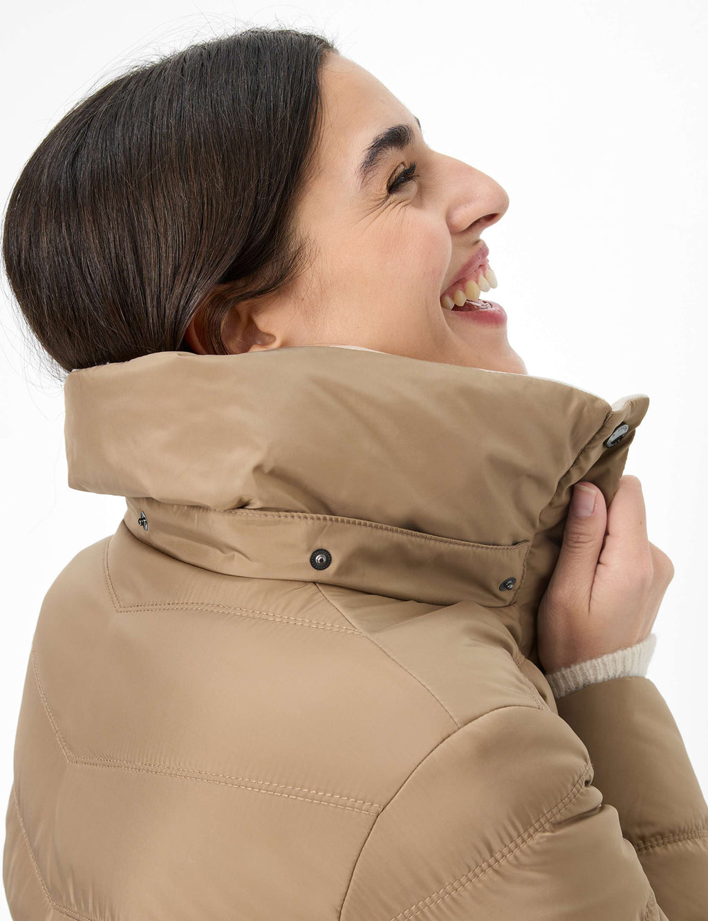 Gewatteerde jas Praag