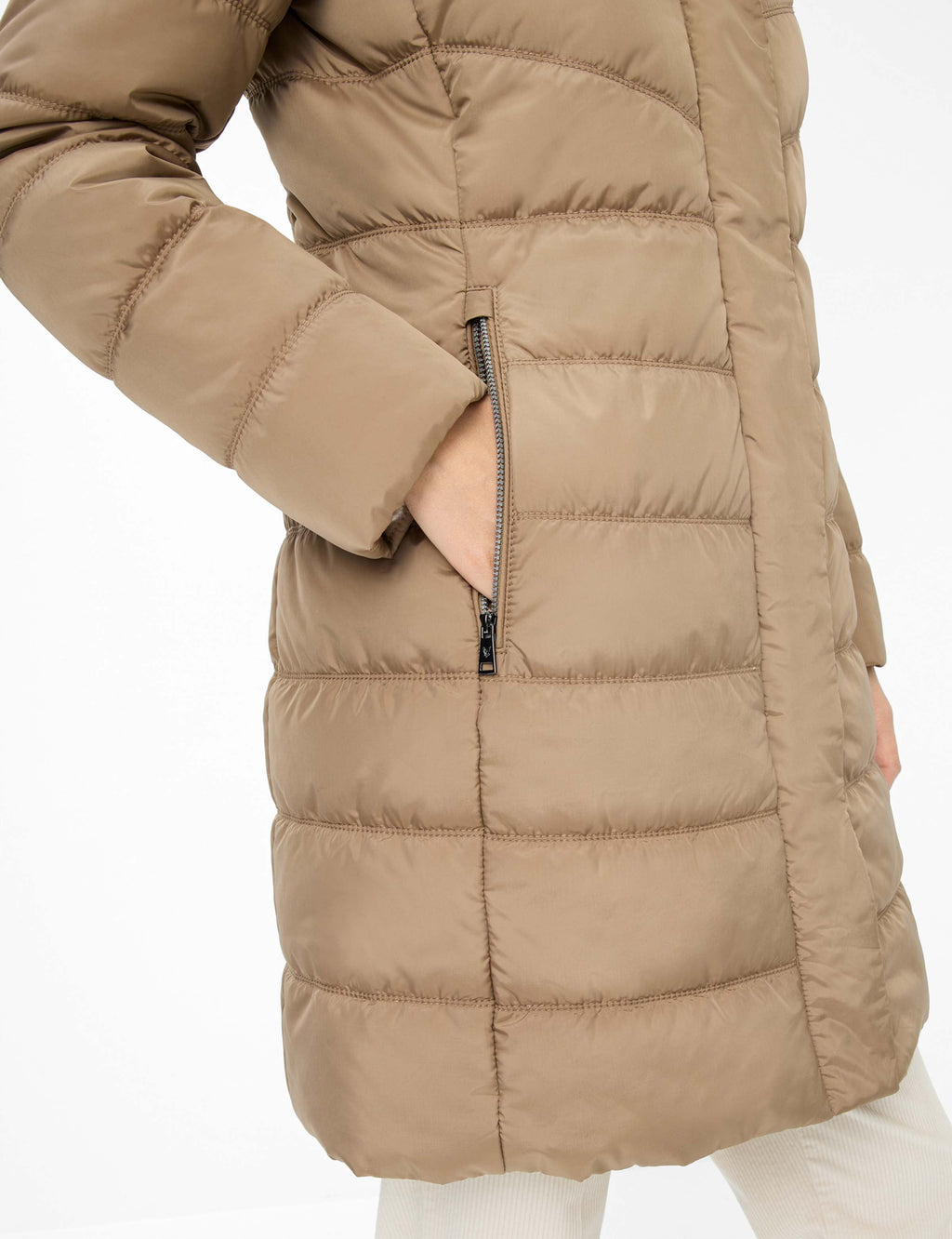 Gewatteerde jas Praag