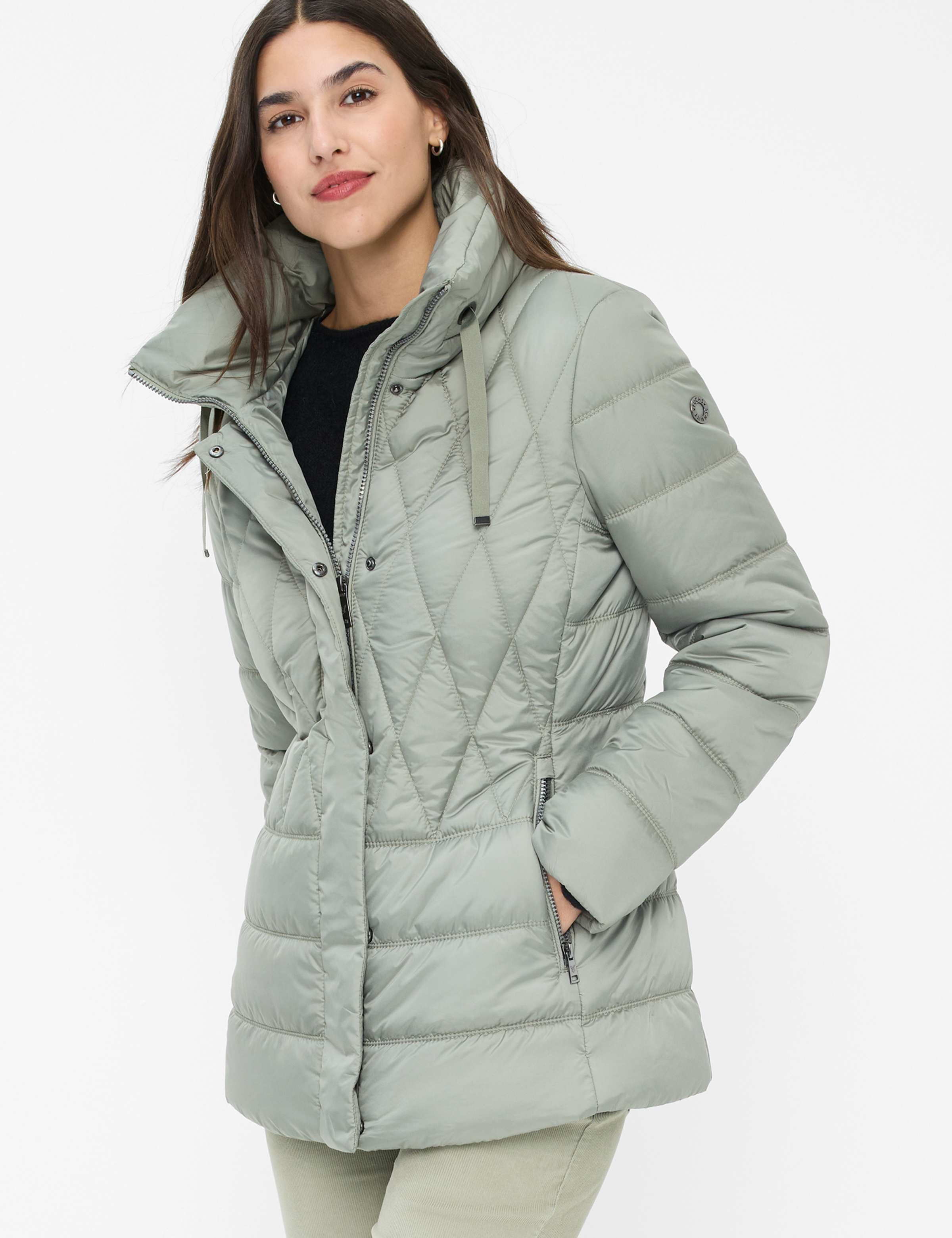 Riga gewatteerde jas