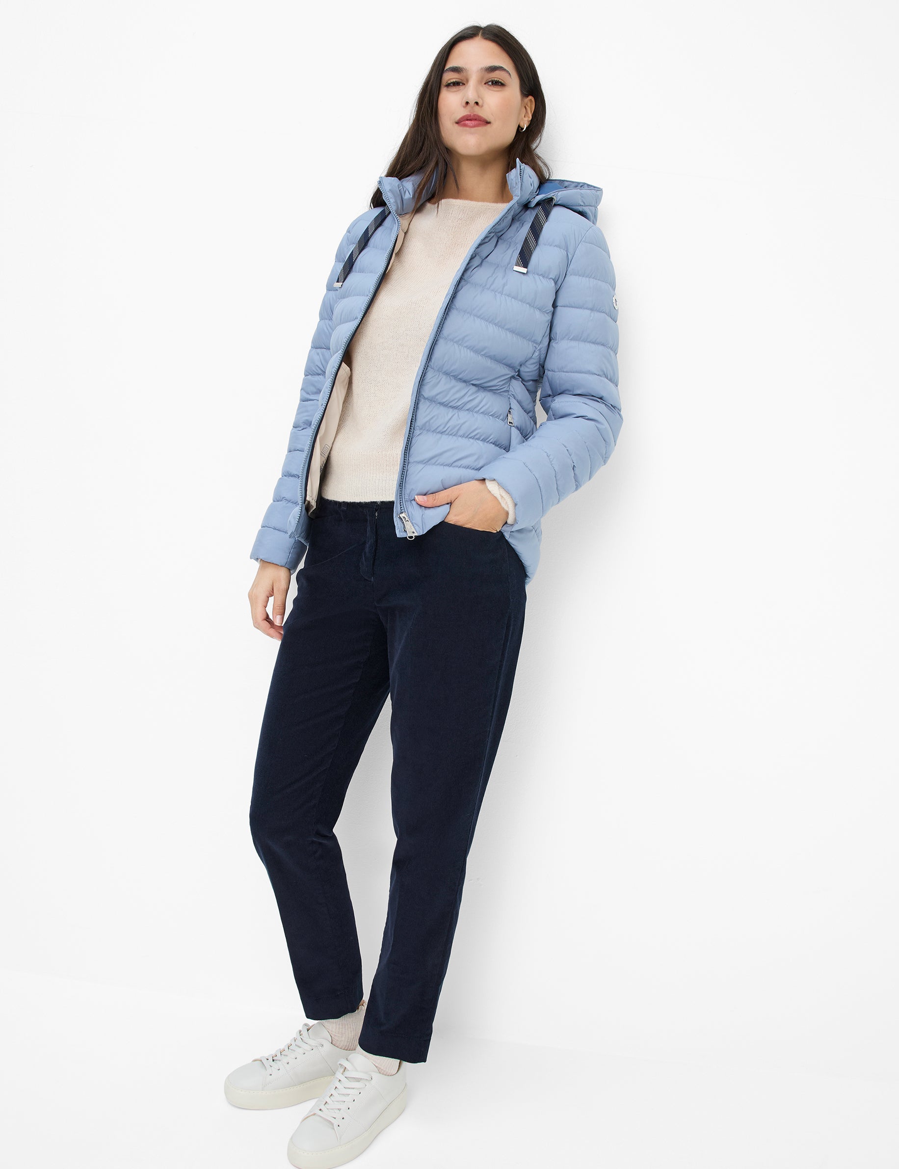 Mandal gewatteerde jas