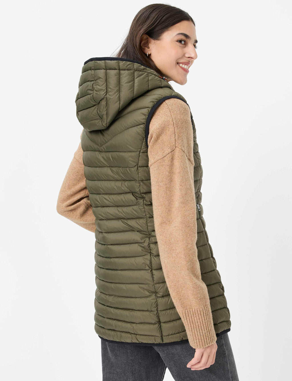 Marsala gewatteerd vest